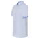 Camisa oxford manga corta mujer Shloxfss. Color sky blue.