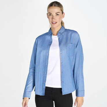 Camisa vaquera manga larga mujer Texas lady
