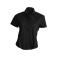 Camisa manga corta mujer Shrlsspop. Color black.