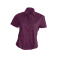 Camisa manga corta mujer Shrlsspop. Color wine.