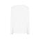 Sudadera mujer French terry. Color white.