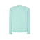 Sudadera básica unisex Sweatshirt. Color mint green.