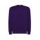 Sudadera básica unisex Sweatshirt. Color purple.