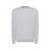 Sudadera básica unisex Sweatshirt. Color ash melange.
