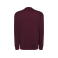 Sudadera básica unisex Sweatshirt. Color burgundy.