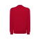 Sudadera básica unisex Sweatshirt. Color red.