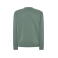 Sudadera básica unisex Sweatshirt. Color aloe.