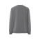 Sudadera básica unisex Sweatshirt. Color dark grey melange.