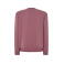 Sudadera básica unisex Sweatshirt. Color ancient pink.
