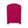 Sudadera básica unisex Sweatshirt. Color raspberry.