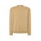 Sudadera básica unisex Sweatshirt. Color sand.