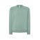 Sudadera básica unisex Sweatshirt. Color moss green.