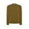 Sudadera básica unisex Sweatshirt. Color ocher.