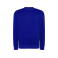Sudadera básica unisex Sweatshirt. Color royal blue.