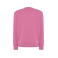 Sudadera básica unisex Sweatshirt. Color azalea.