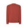 Sudadera básica unisex Sweatshirt. Color canary red.