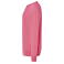 Sudadera básica unisex Sweatshirt. Color fucsia fluor.