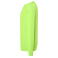 Sudadera básica unisex Sweatshirt. Color lime fluor.