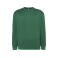 Sudadera básica unisex Sweatshirt. Color kelly green.