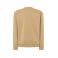 Sudadera básica unisex Sweatshirt. Color sand.