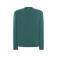 Sudadera básica unisex Sweatshirt. Color tropical green.
