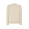 Sudadera básica unisex Sweatshirt. Color buttercream.