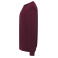 Sudadera básica unisex Sweatshirt. Color burgundy.