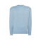 Sudadera básica unisex Sweatshirt. Color sky blue.