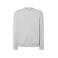 Sudadera básica unisex Sweatshirt. Color silver.