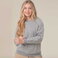 Sudadera básica reciclada mujer Swraeco. .