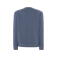 Sudadera básica reciclada mujer Swraeco. Color steel blue.