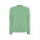 Sudadera básica reciclada mujer Swraeco. Color eucalyptus.