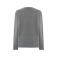 Sudadera básica reciclada mujer Swraeco. Color dark grey melange.