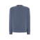 Sudadera básica reciclada mujer Swraeco. Color steel blue.
