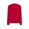 Sudadera básica mujer Swrargl. Color red.