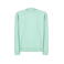 Sudadera básica mujer Swrargl. Color mint green.