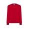 Sudadera básica mujer Swrargl. Color red.