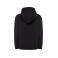Sudadera con capucha mujer French terry. Color black.