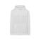 Sudadera con capucha mujer French terry. Color white.