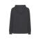 Sudadera con capucha mujer Kangaroo. Color charcoal.