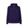 Sudadera con capucha mujer Kangaroo. Color purple.