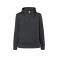 Sudadera con capucha mujer Kangaroo. Color charcoal.