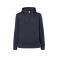 Sudadera con capucha mujer Kangaroo. Color denim.