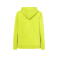 Sudadera con capucha mujer Kangaroo. Color apple.