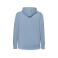 Sudadera con capucha mujer Kangaroo. Color sky blue.