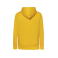 Sudadera con capucha mujer Kangaroo. Color gold.