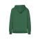Sudadera con capucha mujer Kangaroo. Color kelly green.