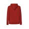 Sudadera con capucha mujer Kangaroo. Color red.