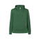 Sudadera con capucha mujer Kangaroo. Color kelly green.