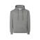 Sudadera con capucha mujer Kangaroo. Color grey melange.